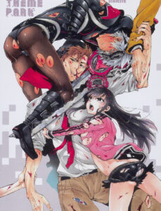 「ラパス・テーマパーク」単行本2巻巻頭イラスト